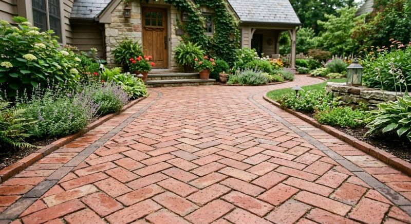 Brick Driveway Paving in Boston, MA